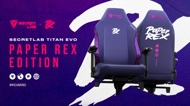 Secretlab TITAN Evo Paper Rex Edition