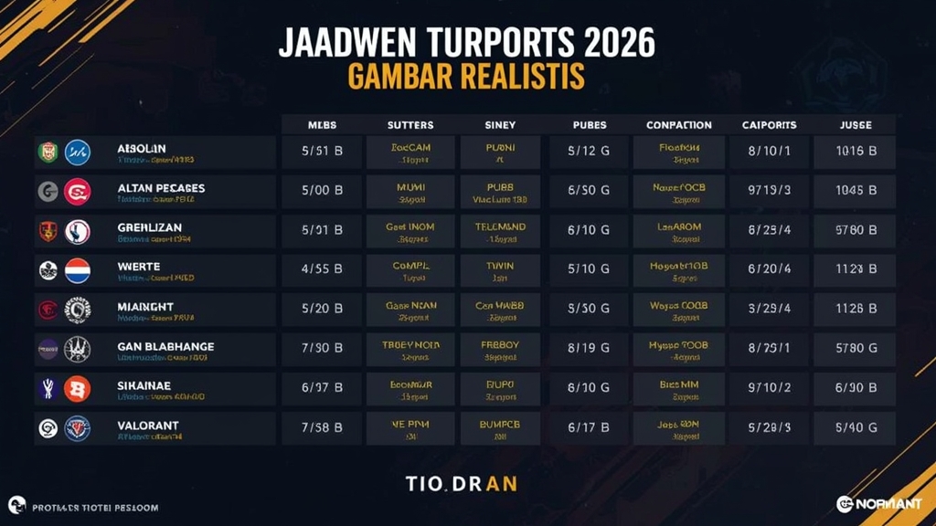 jadwal turnamen esports 2026
