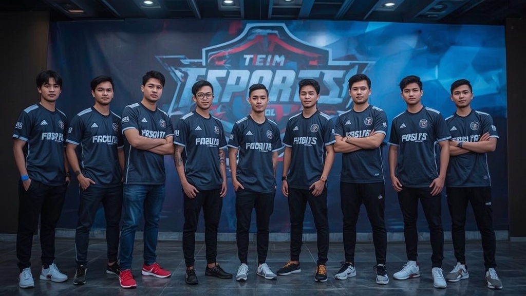 akademi pemain muda esports, regenerasi pro player game, struktur tim esports pro
