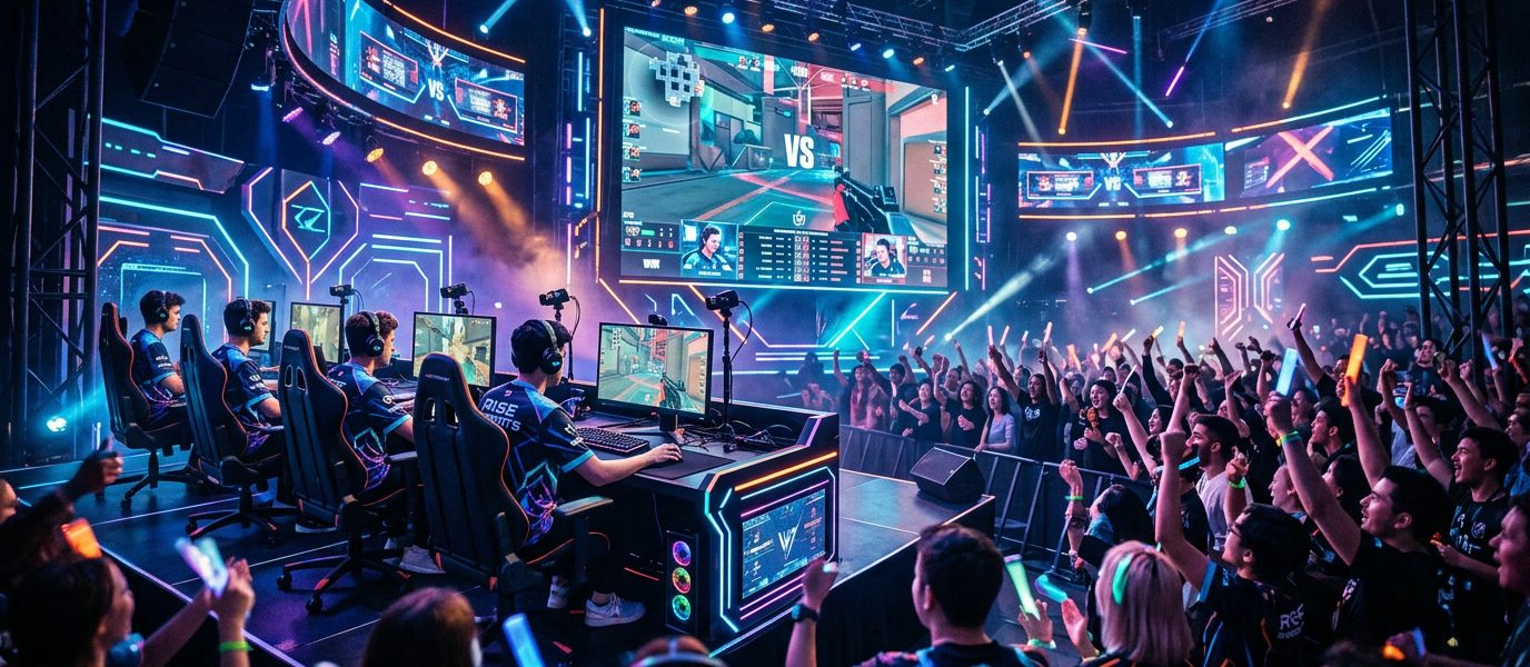 dunia esports, berita esports terbaru, turnamen game online, komunitas gaming, pro player esports