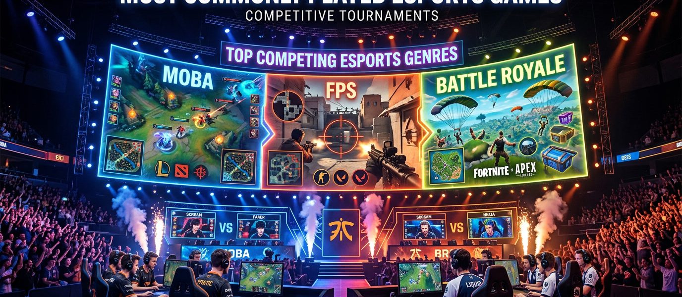 game esports populer, turnamen esports, game kompetitif, tim esports Indonesia